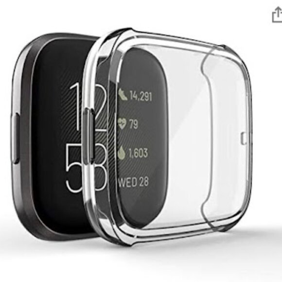 Fitbit Versa 2 High Strength Screen Protection Case [Qty 4] - Picture 3 of 6